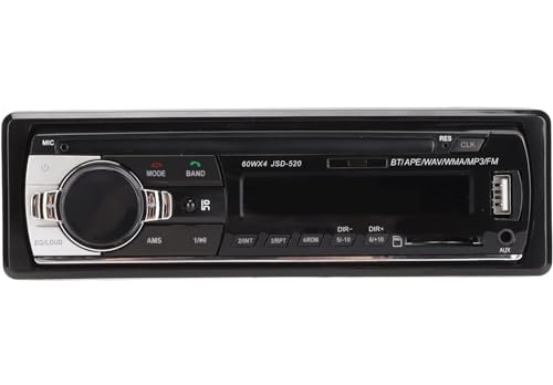 ONKYOU カーオーディオ 1DIN 車載 プレーヤー MP3 FMラジオ 日本周波数 bluetooth ハンズフリー チューナー 12V 24V通用